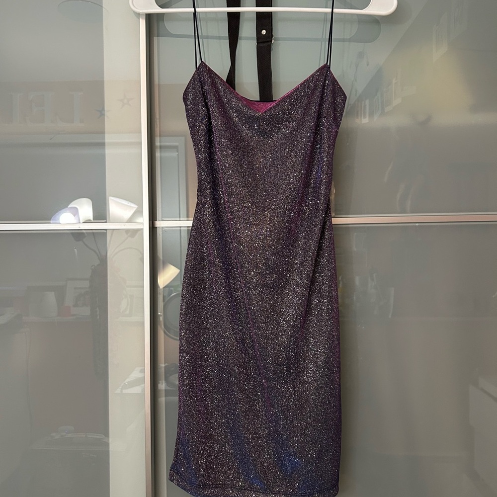 Iridescent Glitter Dress- NEVER WORN